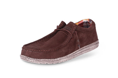 Wally Suede Chocolate CLEARANCE