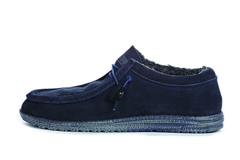 Wally Suede Navy